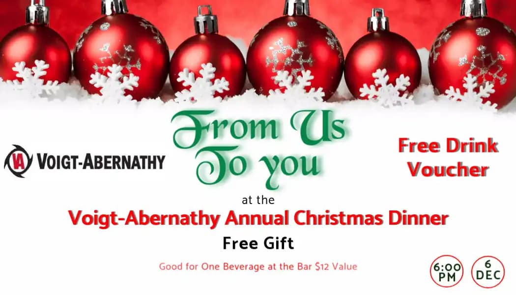 Voigt Abernathy drink voucher for an event