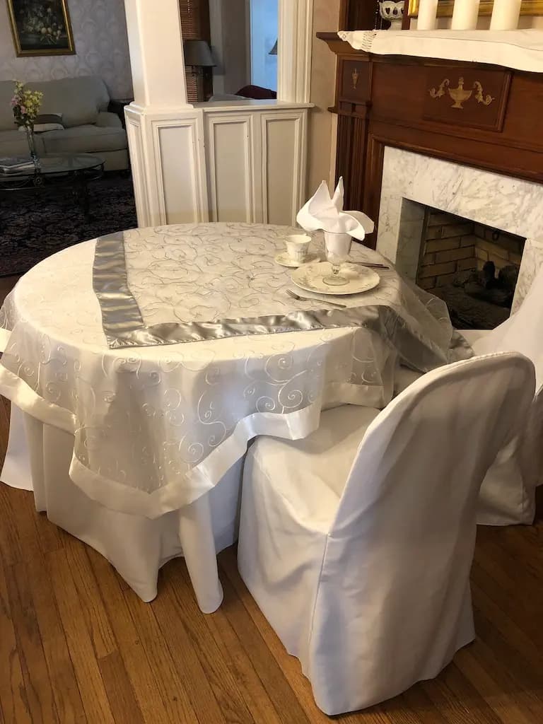 Variety of overlay options for weddings